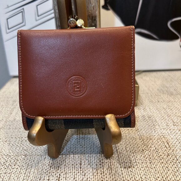 Fendi Handbags - Vintage Fendi Zucca Bifold Wallet